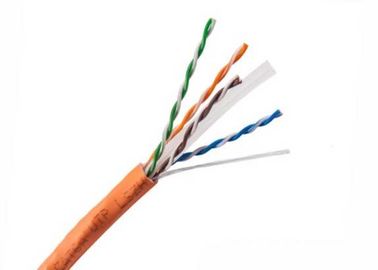 LSZH-de Kabel van Ethernet van het Jasjekoper, 4 Kabel van de Paar de 1st Generatie Cat6A UTP
