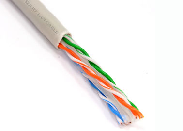 Cat6A Lan van UTP Ethernet het Netwerkkabel van het Kabel Stevige Naakte Koper
