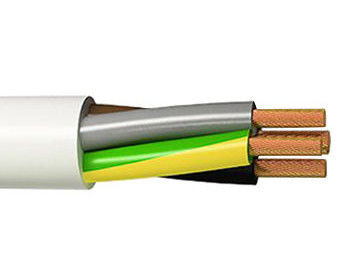 Pvc-Draden van de Samenstellings de Multikern, Eenvoudige Gebruikte Koperen geleider Cable